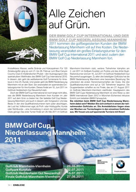 BMW niederlassung Mannheim - publishing-group.de