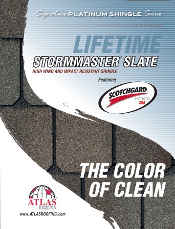 StormMaster Slate Brochure - Huttig Building Products