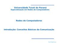 Conceitos de Redes - Gerds - Universidade Tuiuti do Paraná