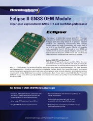 Eclipse II GNSS OEM Module - Canal Geomatics