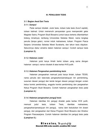 Penulisan tesis bab 1
