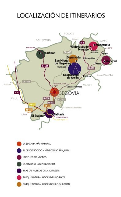 Turismo de senderismo - Turismo de Segovia