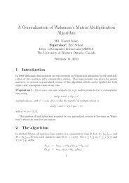 A Generalization of Waksman's Matrix Multiplication Algorithm