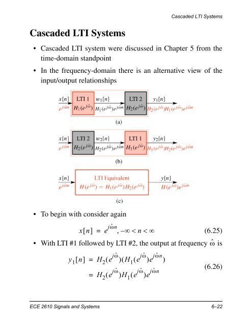 Frequency Response of FIR Filters