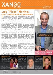 Luis “Picho” Merino: - XanGo