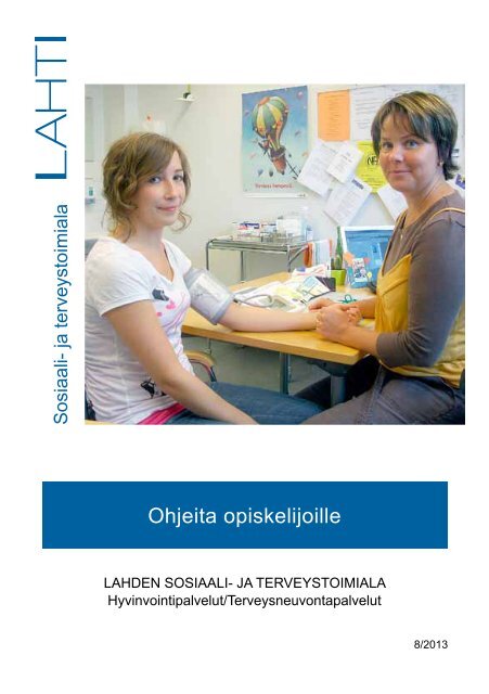 Ohjeita opiskelijoille -opas - Lahti