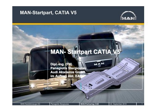 MAN- Startpart CATIA V5 - MAN Truck & Bus