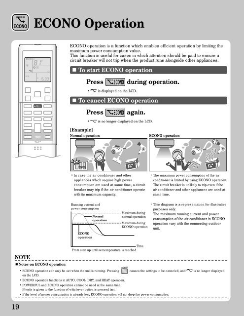 OPERATION MANUAL - Daikin AC