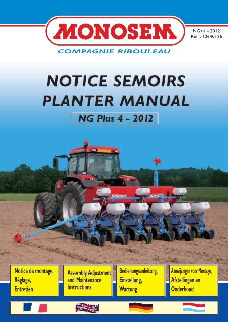 notice semoirs planter manual notice semoirs planter ... - Monosem
