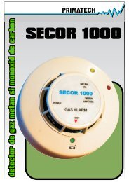 Detector dual SECOR 1000 - Download detalii tehnice - Prodimar