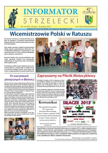 INFORMATOR - Strzelce Opolskie