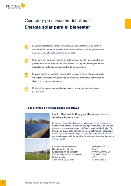 Paneles solares tÃ©rmicos industriales.