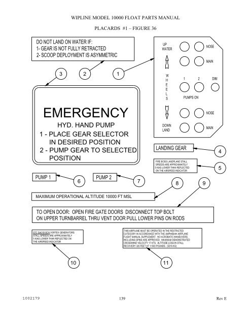 PARTS MANUAL For FIRE BOSS AT-802 CONVERSION - Wipaire Inc.