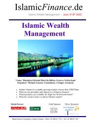 Islamic Wealth Management - John A. Sandwick