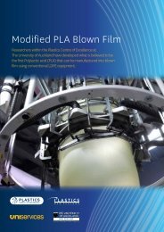 Modified PLA Blown Film - UniServices