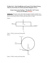 Problem Set 6: Static Equilibrium and Torque, Work-Kinetic Energy ...