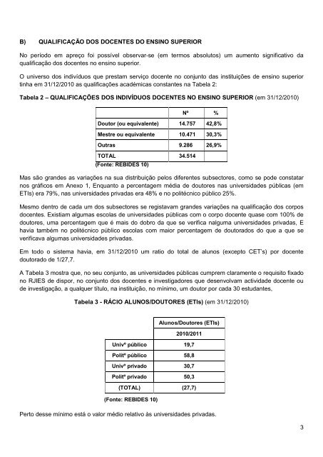 EvoluÃ§Ã£o recente MÃ¡rio Eduardo de Sousa Carvalho - Fenprof