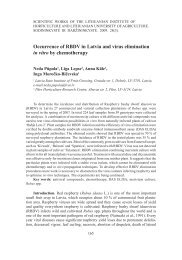 Occurrence of RBDV in Latvia and virus elimination in vitro by ...