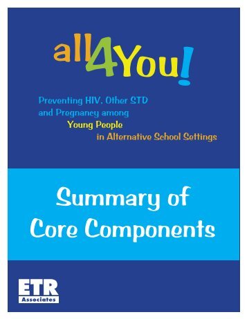 Summary of Core Components - ETR Associates