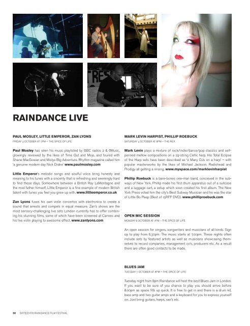 raindance live - Raindance Film Festival