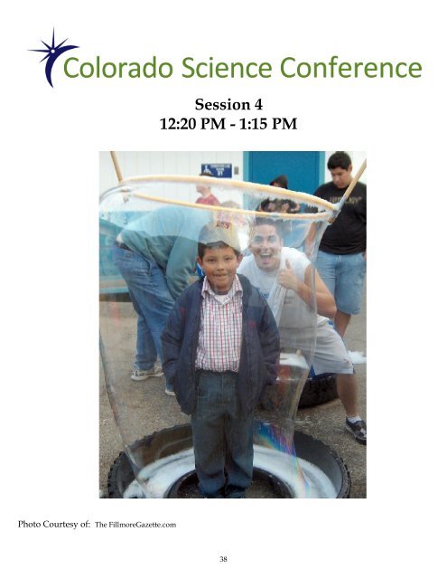 Session 5 1:30 PM - Colorado Association of Science Teachers