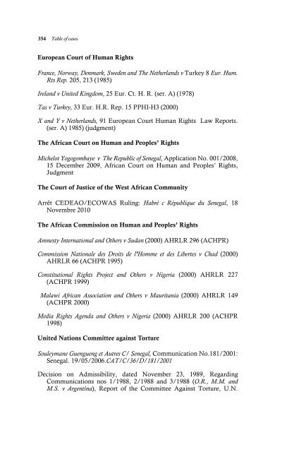 Prosecuting International Crimes in Africa - PULP - University of ...