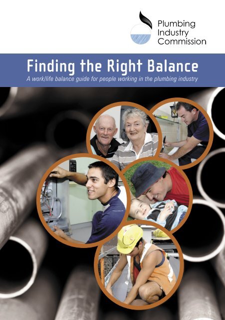 Work Life Balance Booklet - Plumbing Industry Commission