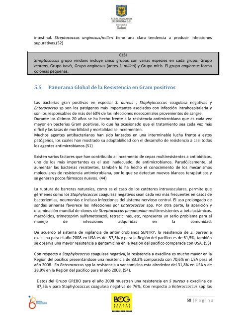 manual de resistencia bacteriana - Secretaría Distrital de Salud