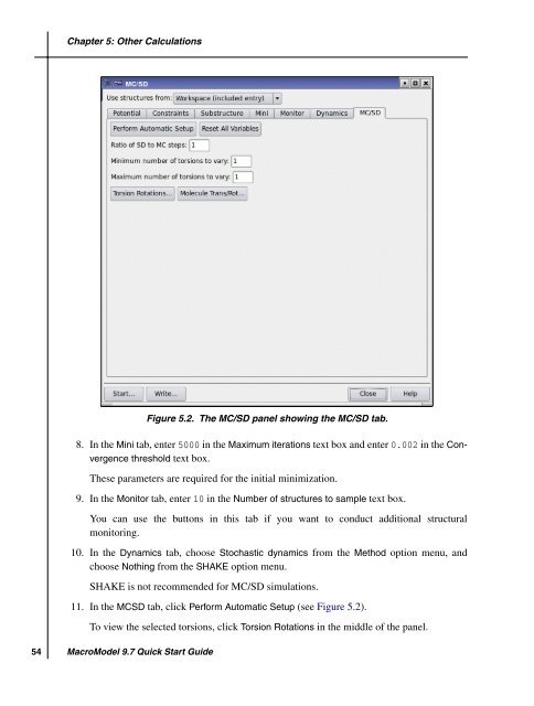 MacroModel Quick Start Guide - ISP