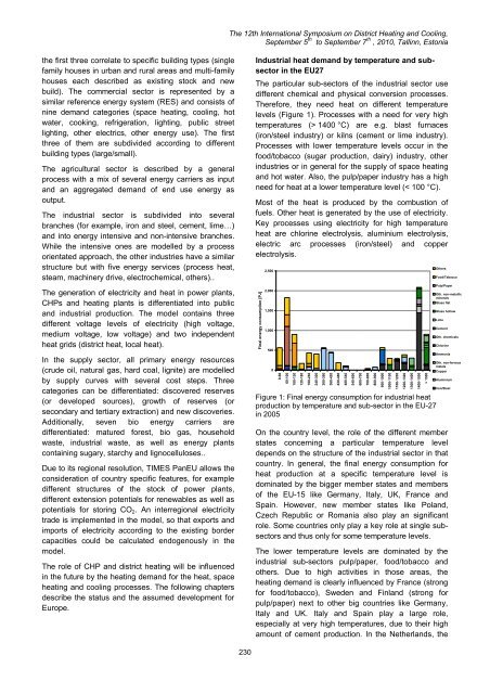 12th International Symposium on District Heating and Cooling