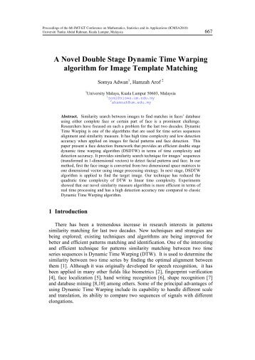 A Novel Double Stage Dynamic Time Warping algorithm for Image ...