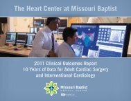 The Heart Center at Missouri Baptist - Missouri Baptist Medical Center