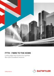FTTH - Fibre To THe Home - Gfo Europe S.p.A.