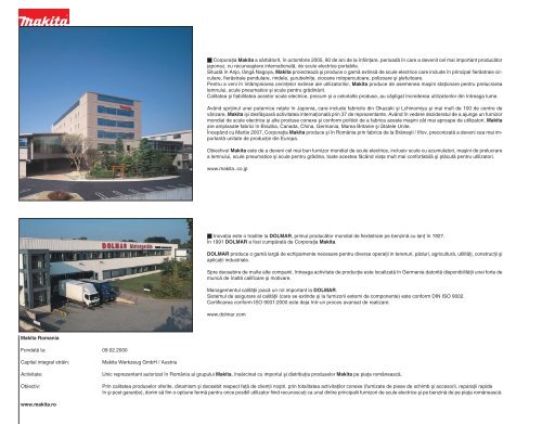 Catalog Scule Gradinarit MAKITA/DOLMAR ... - Athena Building