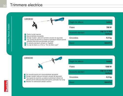 Catalog Scule Gradinarit MAKITA/DOLMAR ... - Athena Building