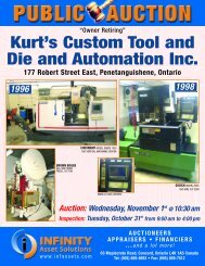 Kurt's Custom Tool and Die and Automation Inc. - AlchemyWeb.Ca