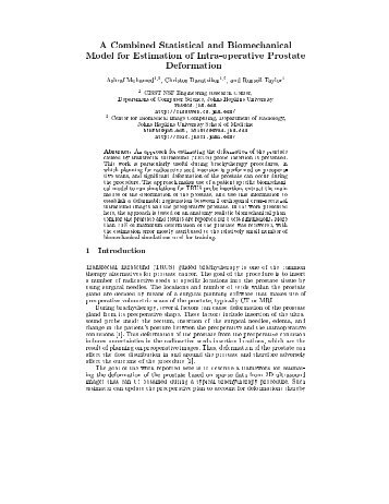 A Combined Statistical and Biomechanical Model for Estimation of ...