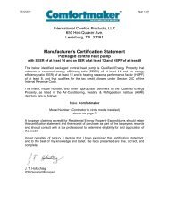 Manufacturer #39 s Certification Statement Larson Storm Doors Manufacturer #39 s Certification Statement Larson Storm Doors