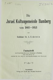 Jsrael. Kultusgemeinde Bamberg - Rachel