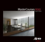 Master courses Brochure(PDF File) - IED - Fashion schools and ...