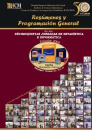 Centro de Estudios e Investigaciones EstadÃ­sticas ICM â ESPOL