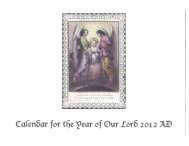 Free Traditional Catholic Liturgical Wall Calendar to print - Sanctus ...