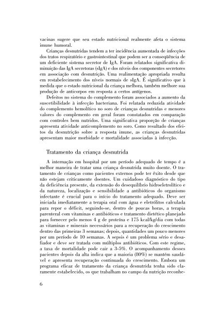 nutrição, imunidade e infecção na infância - Nestlé