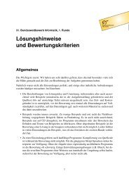 LÃ¶sungshinweise und Bewertungskriterien - Bundeswettbewerb ...