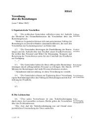 818.61 Verordnung über die Bestattungen - Kanton Zürich