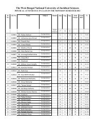 The West Bengal National University of Juridical Sciences