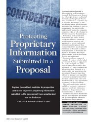 Proprietary Information Proposal Proprietary Information Proposal