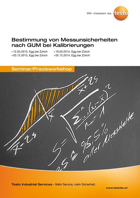 Bestimmung von Messunsicherheiten nach GUM bei Kalibrierungen