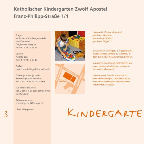 Kindertageseinrichtungen - Stadt Rastatt