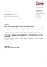 Cover Letter - Danish Refugee Council